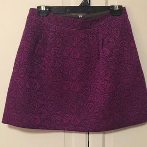 Anthropologie HD in Paris purple skirt. Size 4.